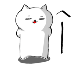 cat which vomits poison a little Sticker sticker #10448032