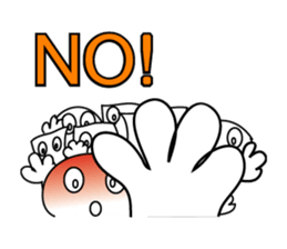 there is everyone together. sticker #10448590