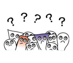 there is everyone together. sticker #10448591