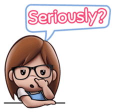 Little Cute Girl Cha-cha sticker #10448878