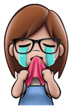 Little Cute Girl Cha-cha sticker #10448879