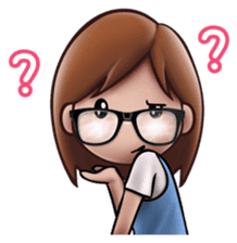 Little Cute Girl Cha-cha sticker #10448886