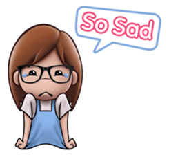 Little Cute Girl Cha-cha sticker #10448892