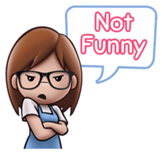 Little Cute Girl Cha-cha sticker #10448908