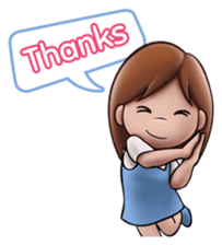 Little Cute Girl Cha-cha sticker #10448909