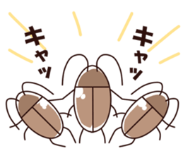 Cockroaches Sticker sticker #10449055