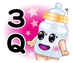 Baby Feeding Bottle sticker #10449328