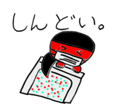 Midori and Loose animal sticker #10449446