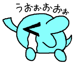 Circle Elephant sticker #10449633