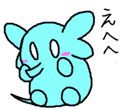 Circle Elephant sticker #10449636