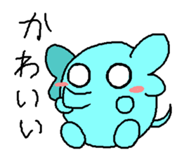 Circle Elephant sticker #10449662