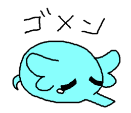 Circle Elephant sticker #10449665