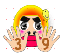 chick and Ms.Masako sticker #10449672