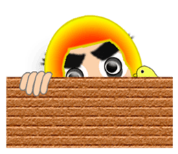 chick and Ms.Masako sticker #10449673