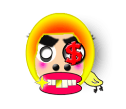 chick and Ms.Masako sticker #10449679