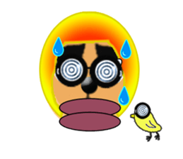 chick and Ms.Masako sticker #10449685