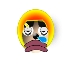 chick and Ms.Masako sticker #10449693