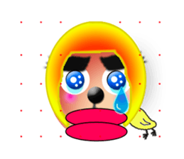 chick and Ms.Masako sticker #10449701