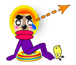 chick and Ms.Masako sticker #10449704