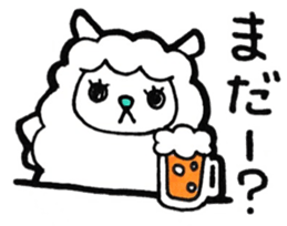 KANPAI sheep sticker #10449728