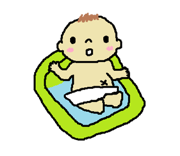 welcome baby sticker #10450523