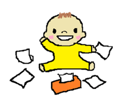 welcome baby sticker #10450531