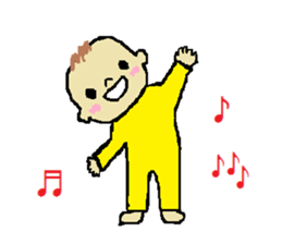 welcome baby sticker #10450539