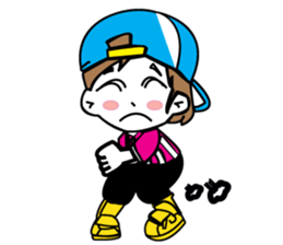 BABE BOY sticker #10451074