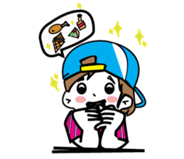 BABE BOY sticker #10451085