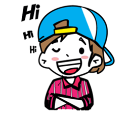 BABE BOY sticker #10451088