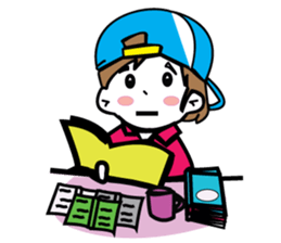 BABE BOY sticker #10451101