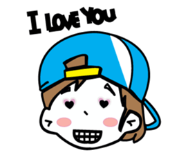 BABE BOY sticker #10451105