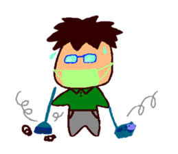 My cute husband A-Hsien sticker #10451235