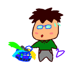 My cute husband A-Hsien sticker #10451236