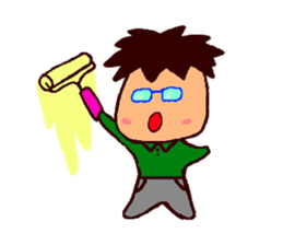 My cute husband A-Hsien sticker #10451238