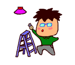 My cute husband A-Hsien sticker #10451239