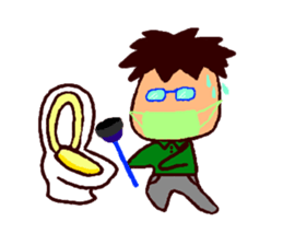 My cute husband A-Hsien sticker #10451240