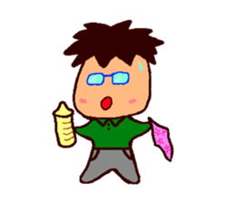 My cute husband A-Hsien sticker #10451244