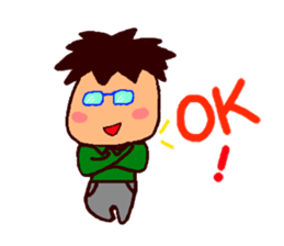 My cute husband A-Hsien sticker #10451245