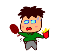 My cute husband A-Hsien sticker #10451247