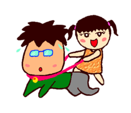 My cute husband A-Hsien sticker #10451253