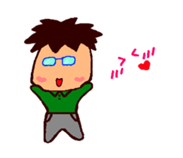 My cute husband A-Hsien sticker #10451263