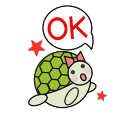 Love Love turtle sticker #10451345