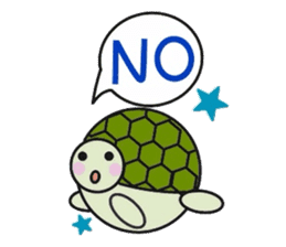 Love Love turtle sticker #10451346