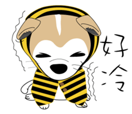 Families with dog Scooby sticker #10451404