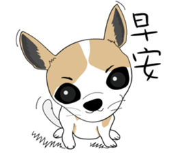 Families with dog Scooby sticker #10451418