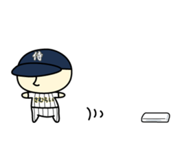 SAMURAI BASEBALL sticker #10451526