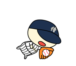 SAMURAI BASEBALL sticker #10451528