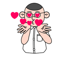 Lovely guy sticker #10452182