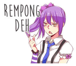 The Daily Life of Reon from re:ON Comics sticker #10452206
